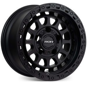 RANGER/EVEREST (17X9) 4x MATT BLACK ASSAULT WHEELS (6/139) +40 OFFSET