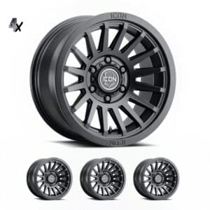 Prado 250 (17X9) 4x CRAWLER WHEELS (6/139) +40 OFFSET