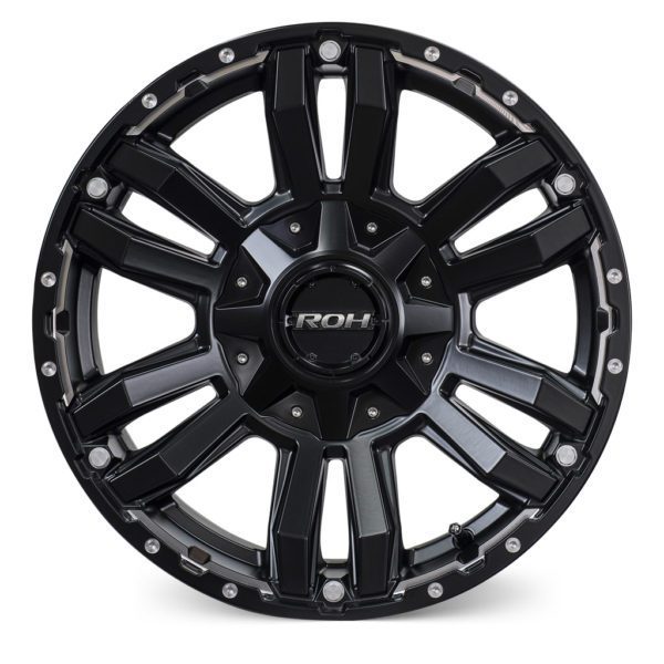 Y62 (18X9) 4x MATT BLACK VAPOUR WHEELS (6/139) +30 OFFSET