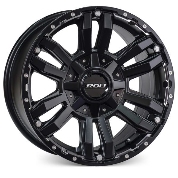 Y62 (18X9) 4x MATT BLACK VAPOUR WHEELS (6/139) +30 OFFSET